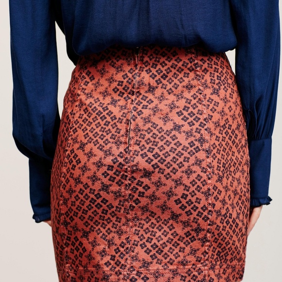 Free People Terracotta Combo Skirt - Picture 2 of 6